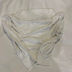 Off the shoulder long sleeve